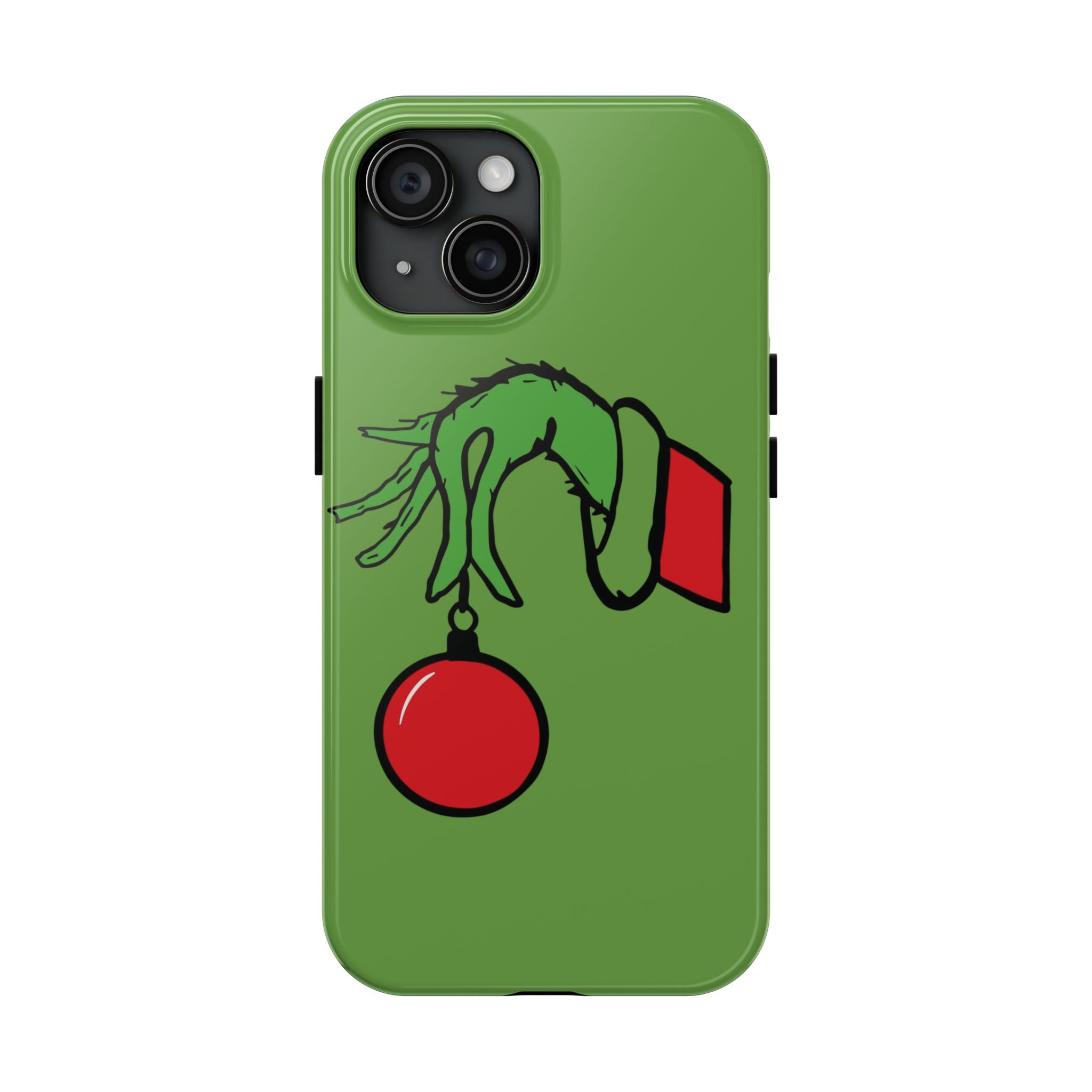 Grinch iPhone Case models 16 and 15, iPhone 16 case, iPhone 15 case