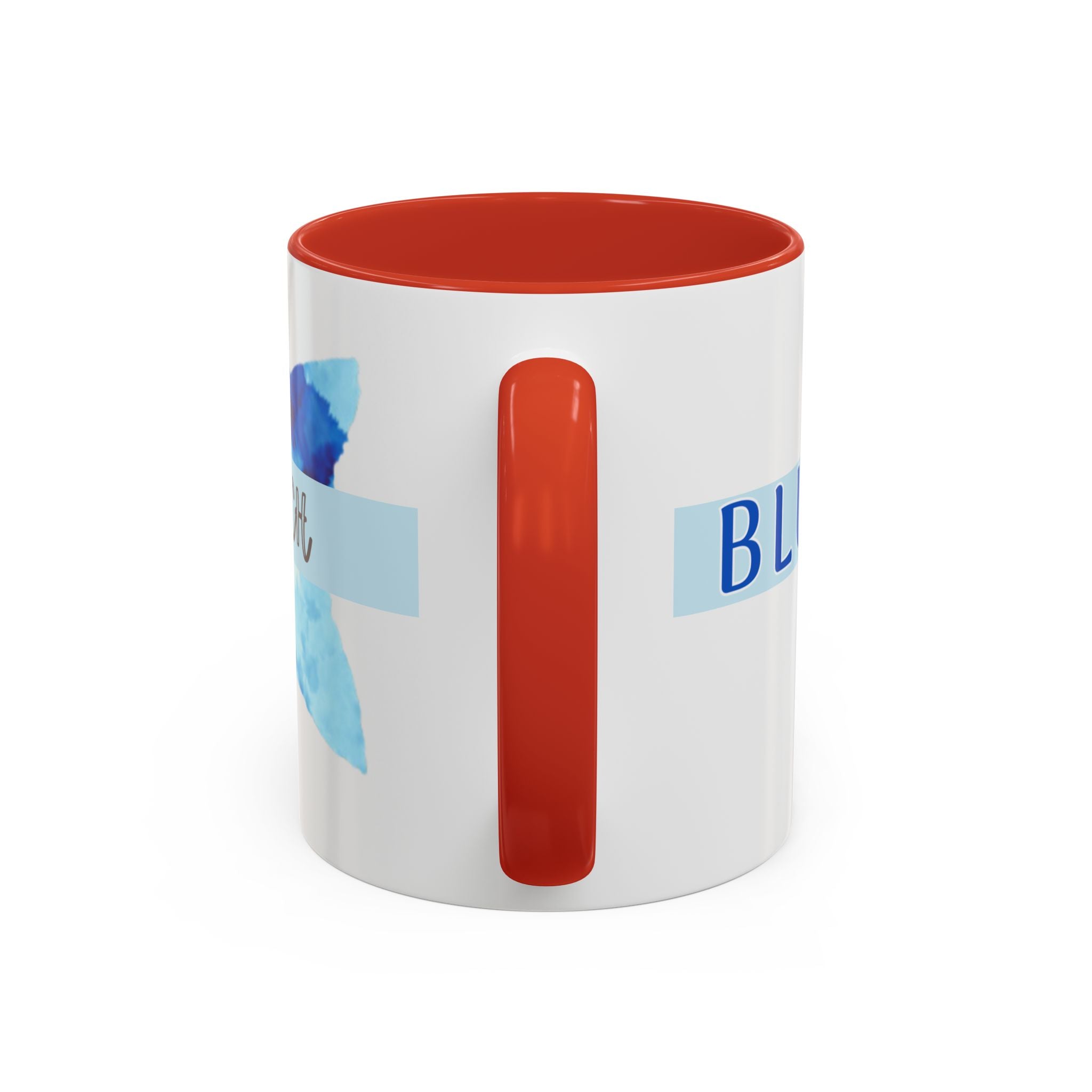 Blue Star Merch logo Accent Coffee Mug (11, 15oz)