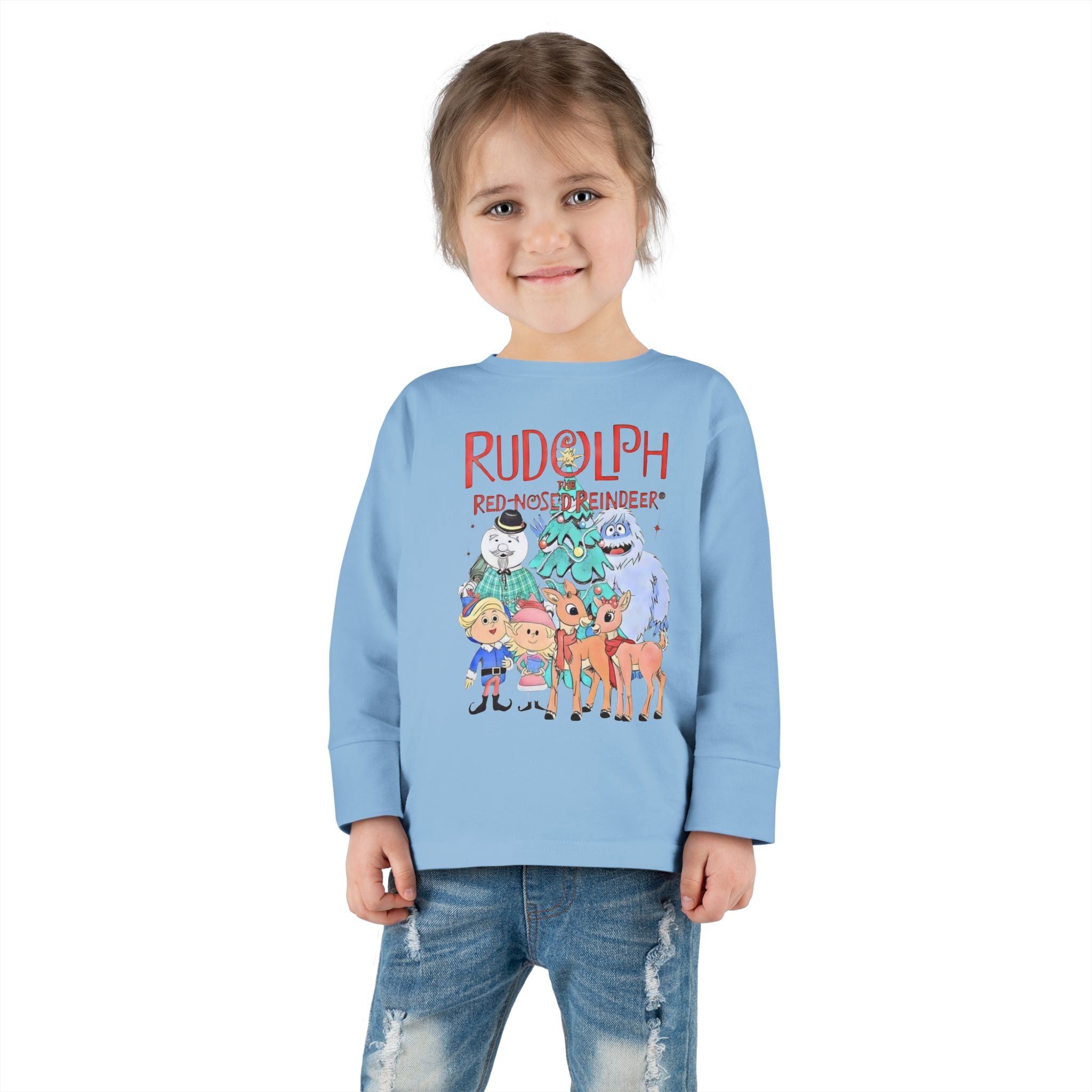 Toddler Long Sleeve Tee, 80's Cartoon tee shirt, Retro toddler tee shirt, Cotton Toddler Tee shirt, Toddler long sleeve tee, Festive Toddler tee shirt