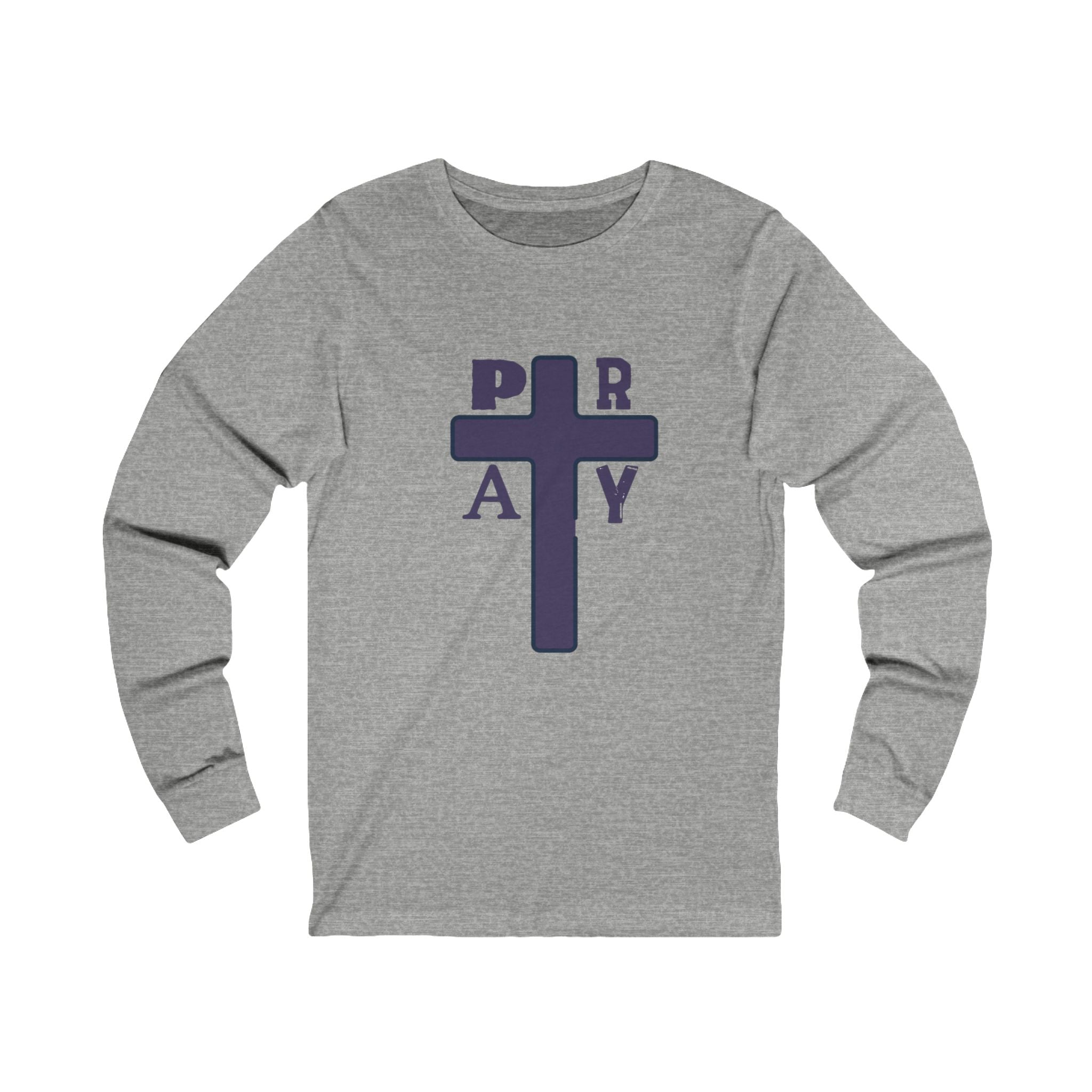 Christian Graphic Tee | Jersey Long Sleeve Tee | Blue Star Merch