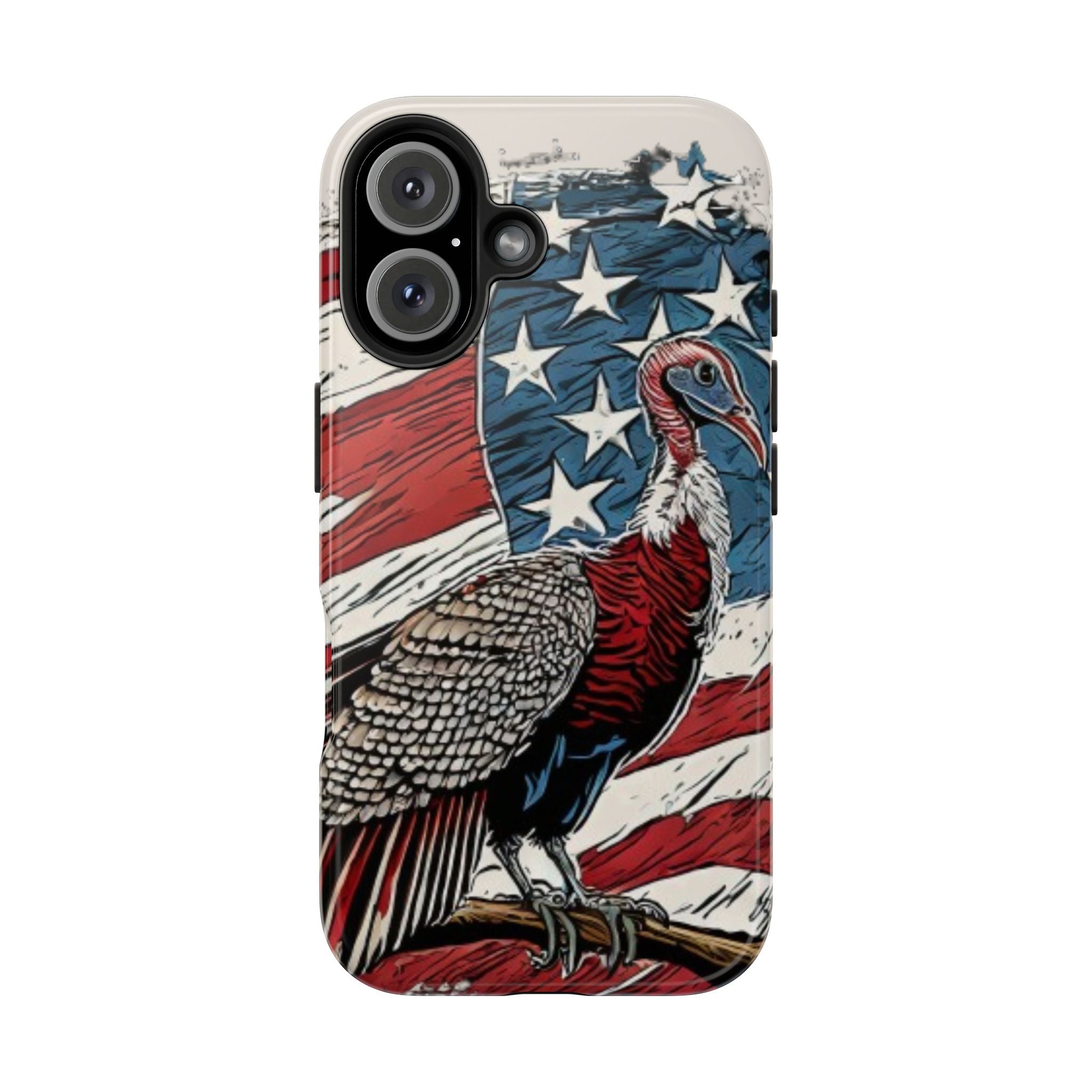 American Flag iPhone Case for iPhone 16 models phone case, Turkey American Flag iPhone 16 model cases