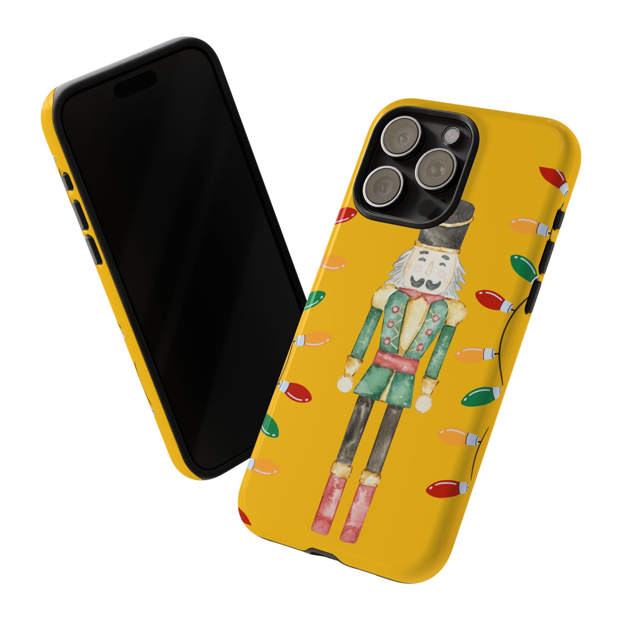 Tough Case iPhone durable Samsung phone case Google phone case for Holiday Nutcracker phone case