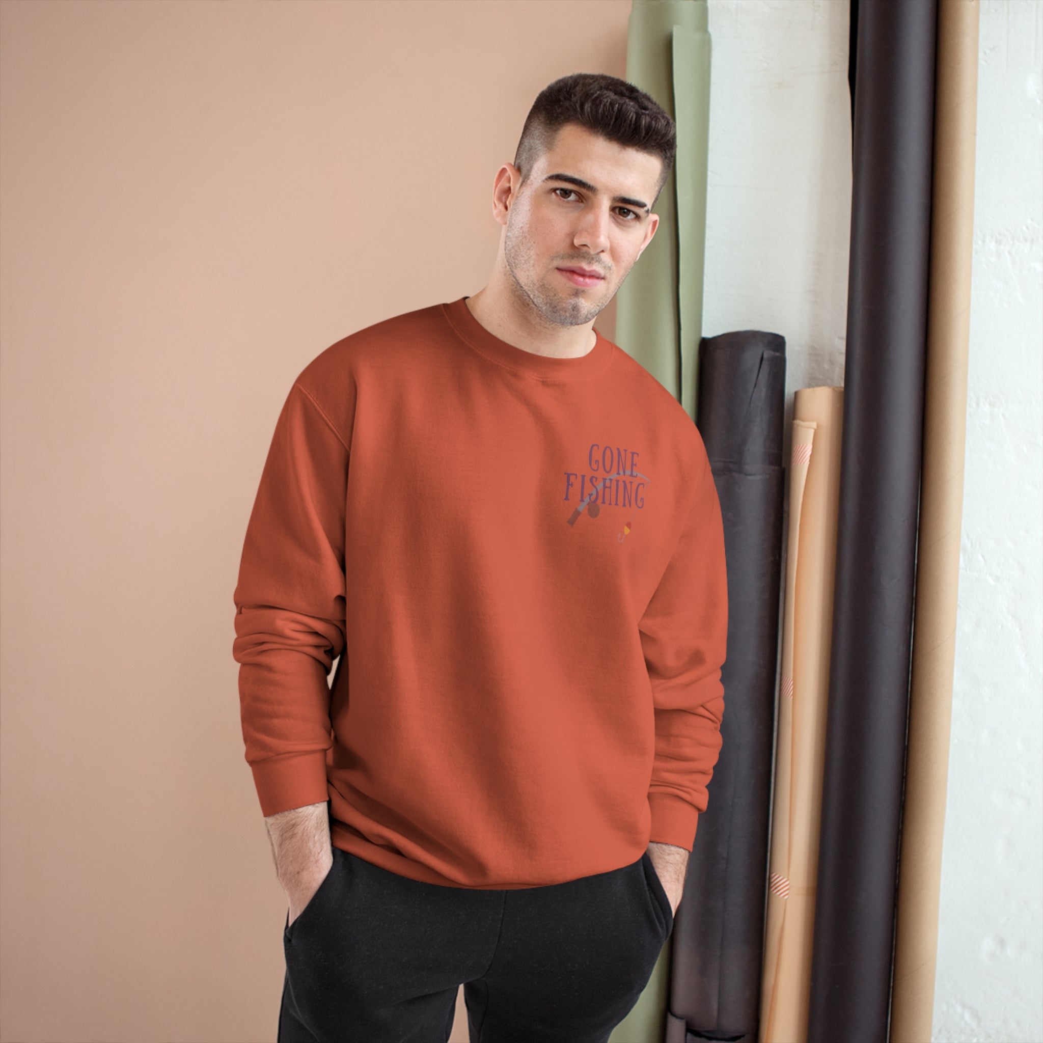 Men's Champion Sweatshirt | Champion Sweatshirt | Blue Star Merch