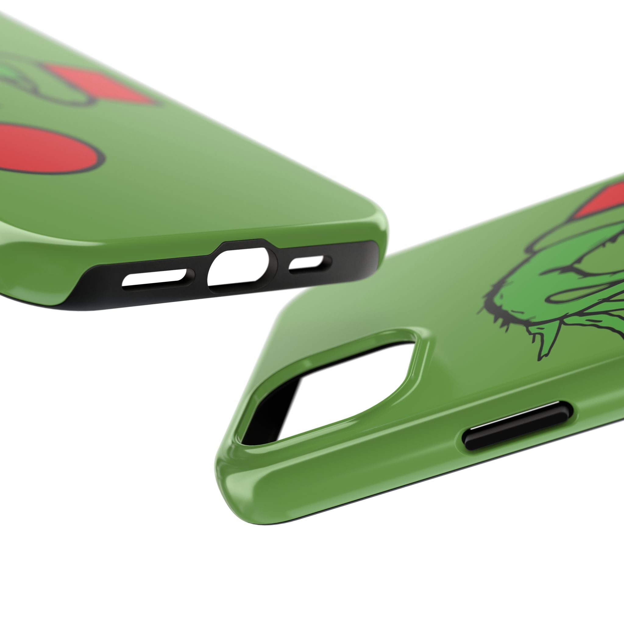 Grinch iPhone Case models 16 and 15, iPhone 16 case, iPhone 15 case