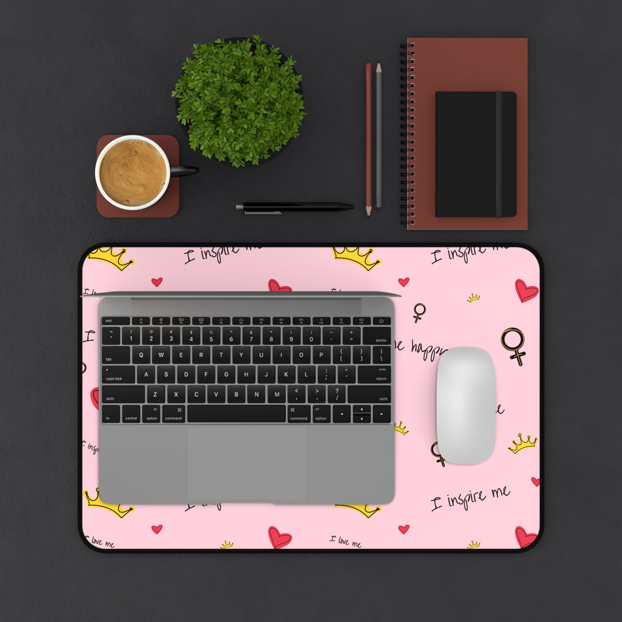 Desk Mat - You are Amazing Pink Desk Pad