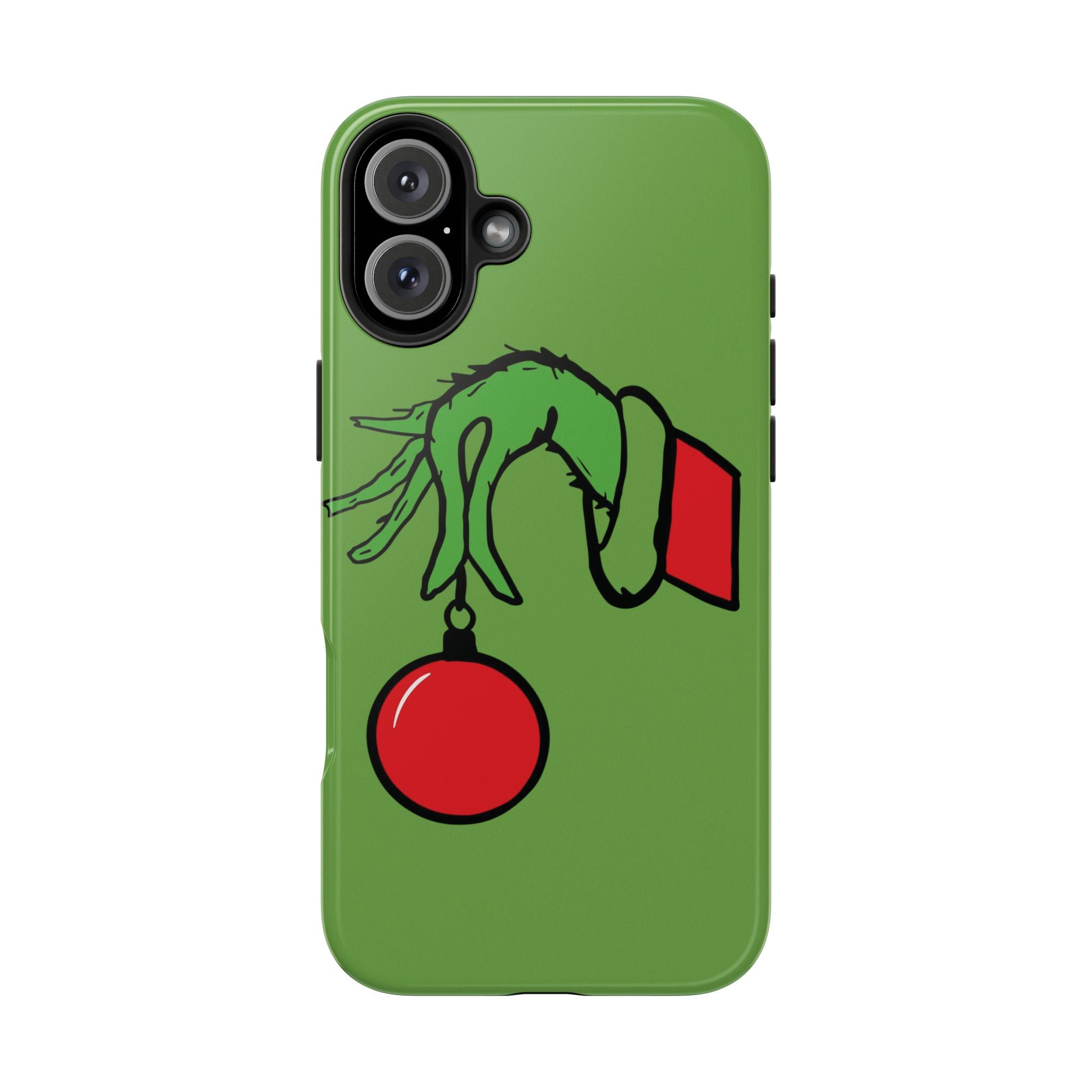 Grinch iPhone Case models 16 and 15, iPhone 16 case, iPhone 15 case