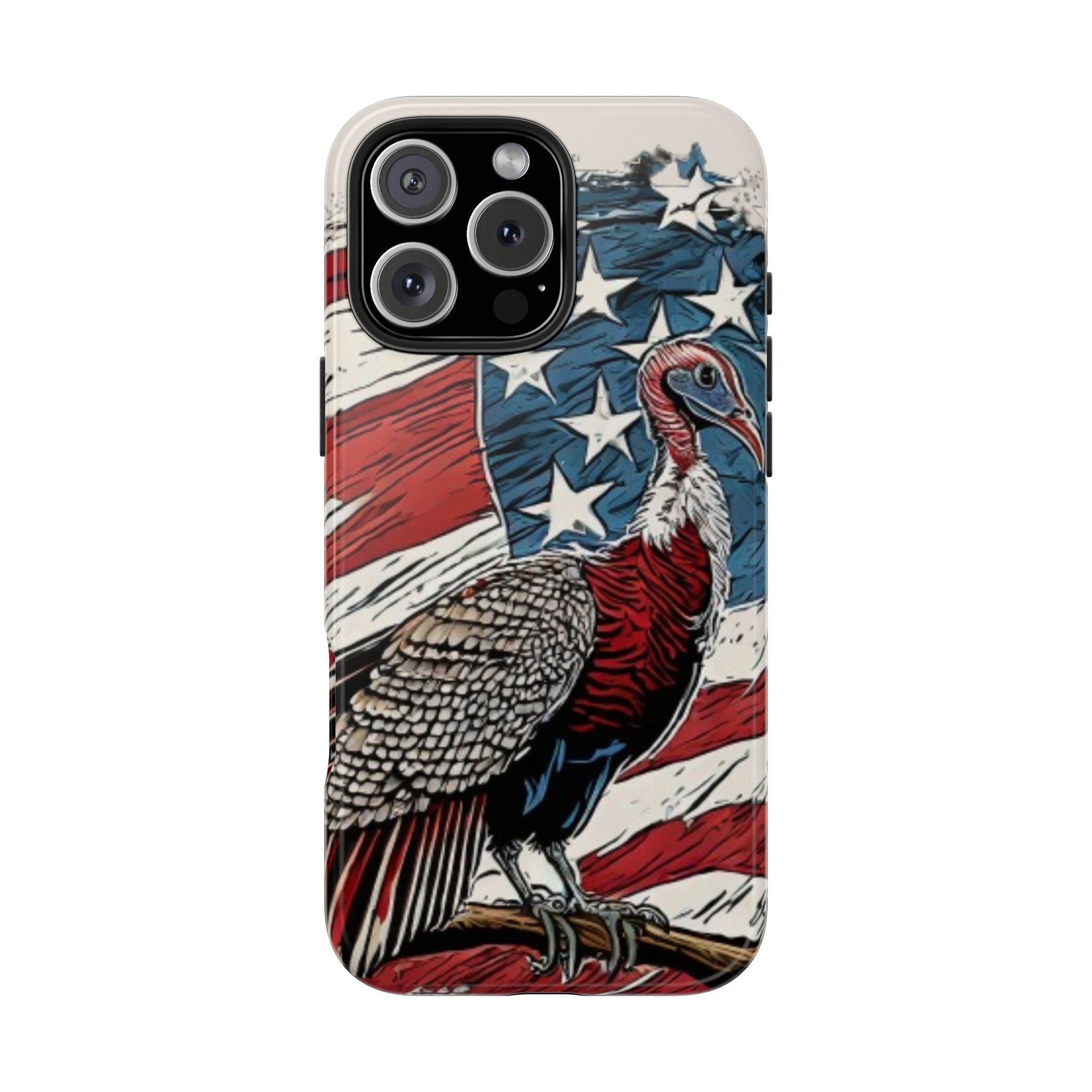 American Flag iPhone Case for iPhone 16 models phone case, Turkey American Flag iPhone 16 model cases