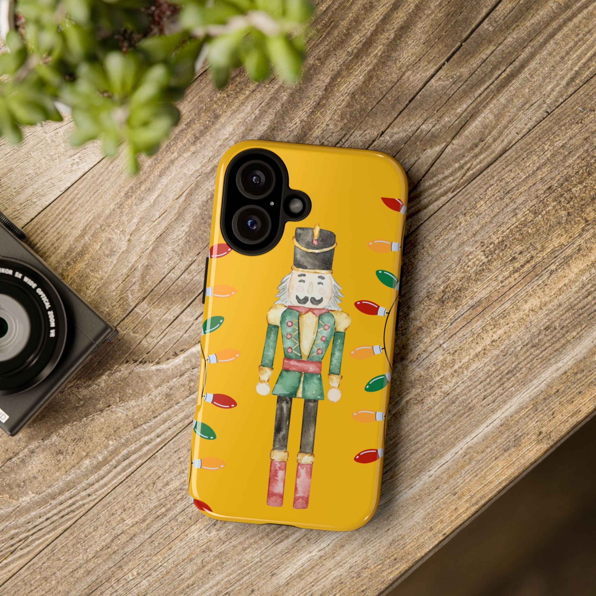 Tough Case iPhone durable Samsung phone case Google phone case for Holiday Nutcracker phone case