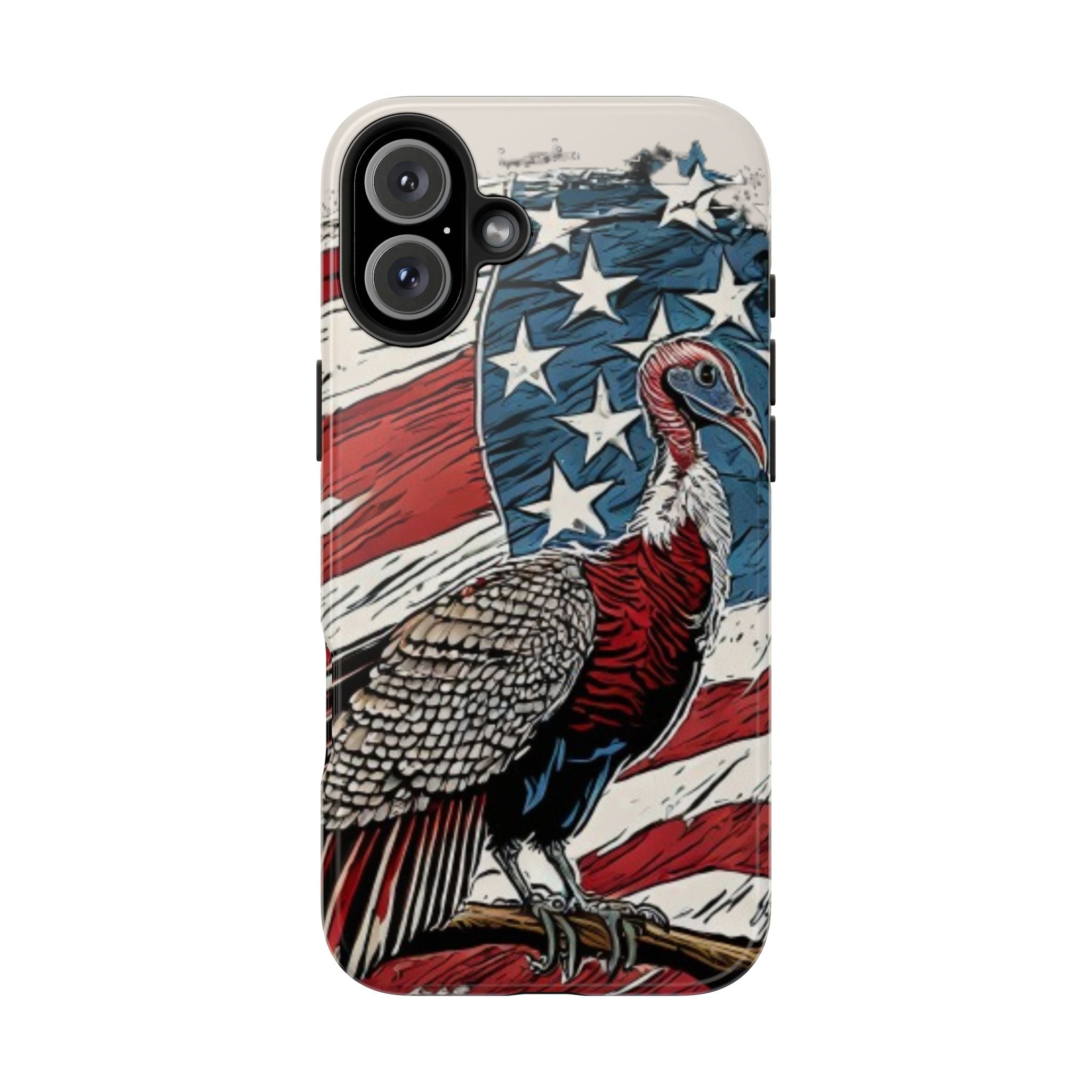 American Flag iPhone Case for iPhone 16 models phone case, Turkey American Flag iPhone 16 model cases