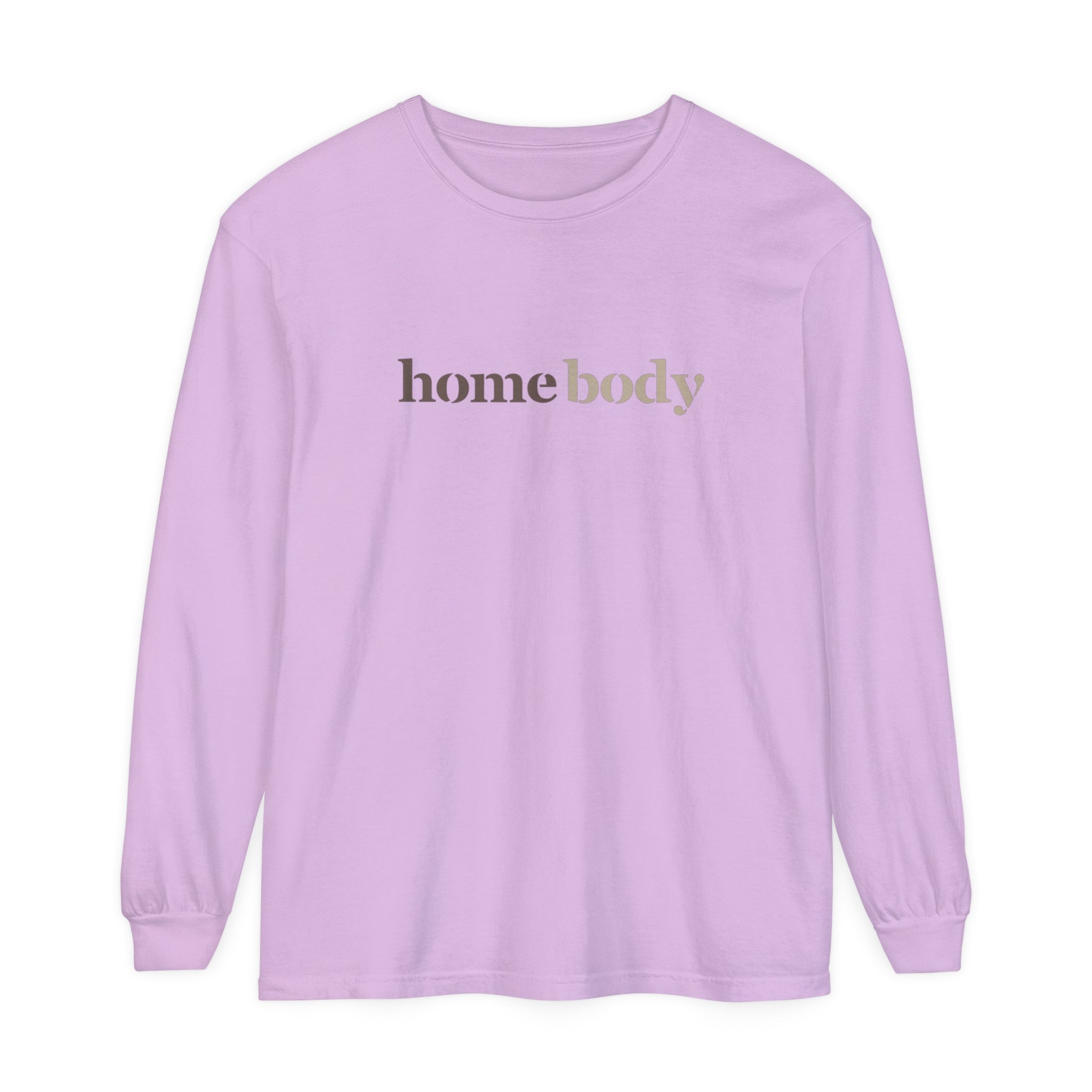 Copy of Holiday Penguin Unisex Garment-dyed Long Sleeve Cotton T-Shirt with prints on front & back