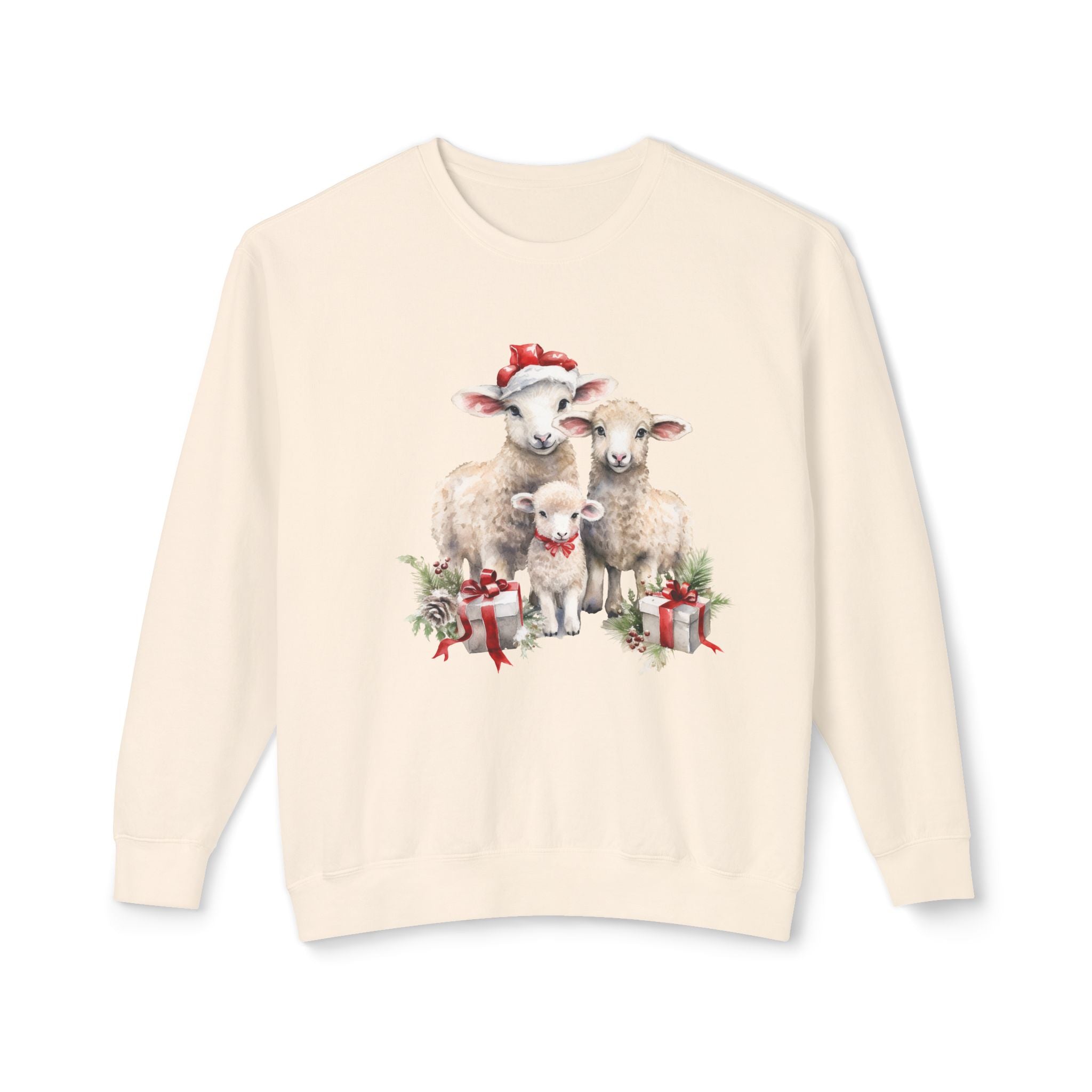 Crewneck Sweatshirt Gingerbread Sweatshirt Lightweight Sweatshirt, Festive Sweatshirt, Holiday Sweatshirt