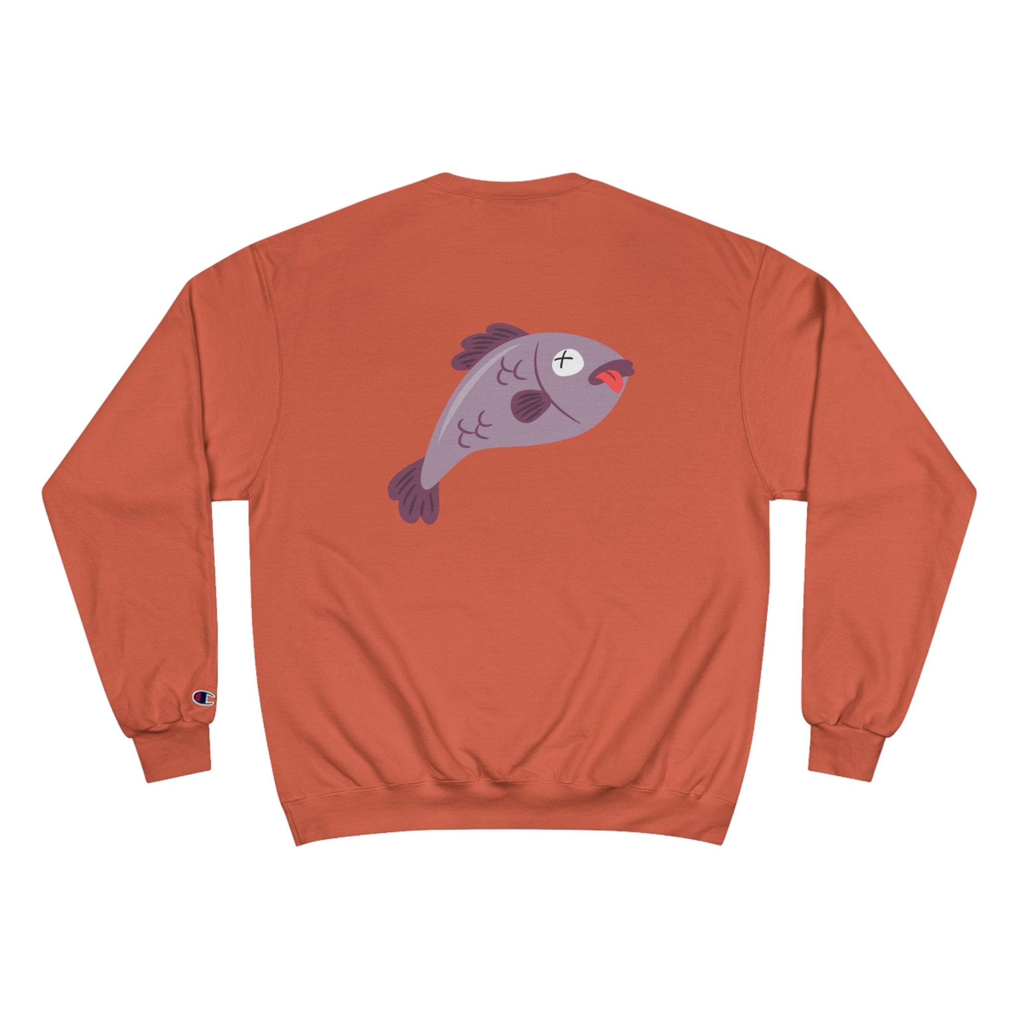 "Gone Fishing" Champion Sweatshirt, Cotton Blend, Medium Weight. Fishing Must have!