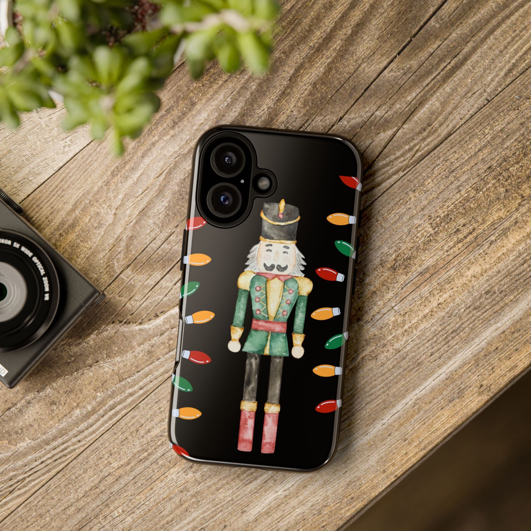 Tough iPhone Case iPhone durable Samsung phone case Google phone case for Holiday Nutcracker phone case