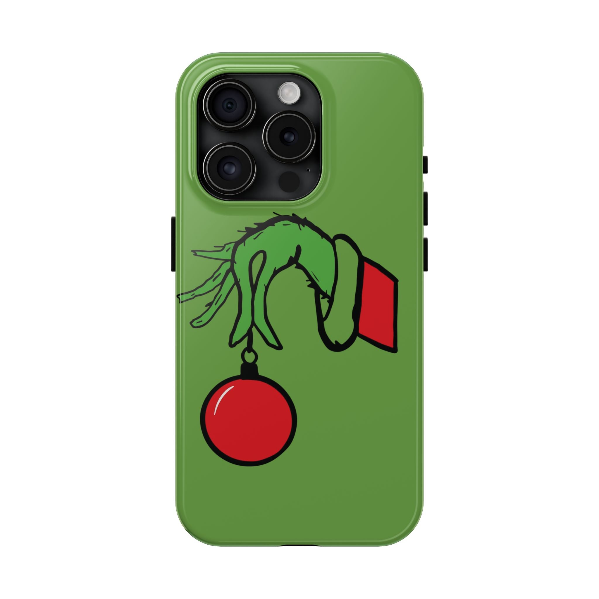 Grinch iPhone Case models 16 and 15, iPhone 16 case, iPhone 15 case