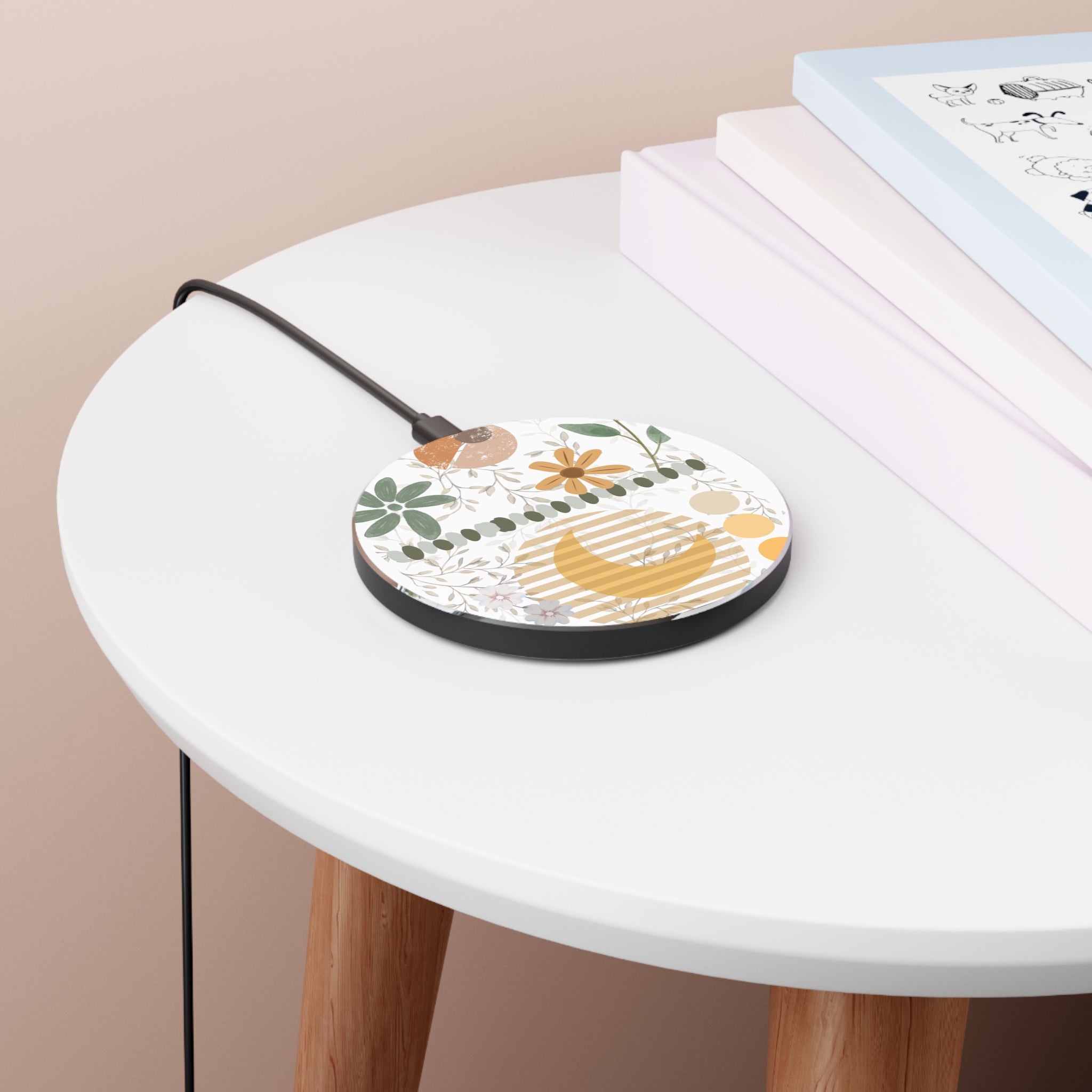 Boho Bliss: Custom 10W Wireless Charger