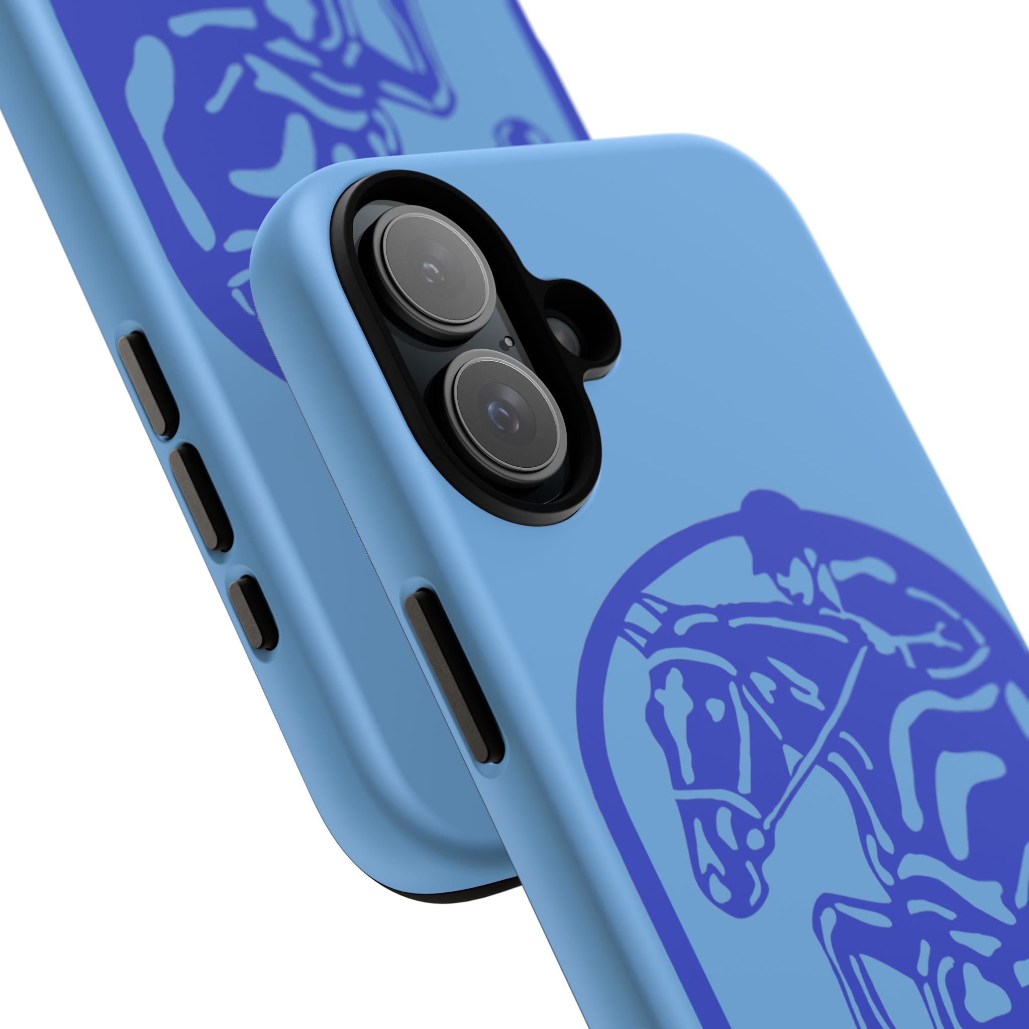 Durable iPhone case with Boise Pony Club logo iPhone 16, 15 and 14 models.