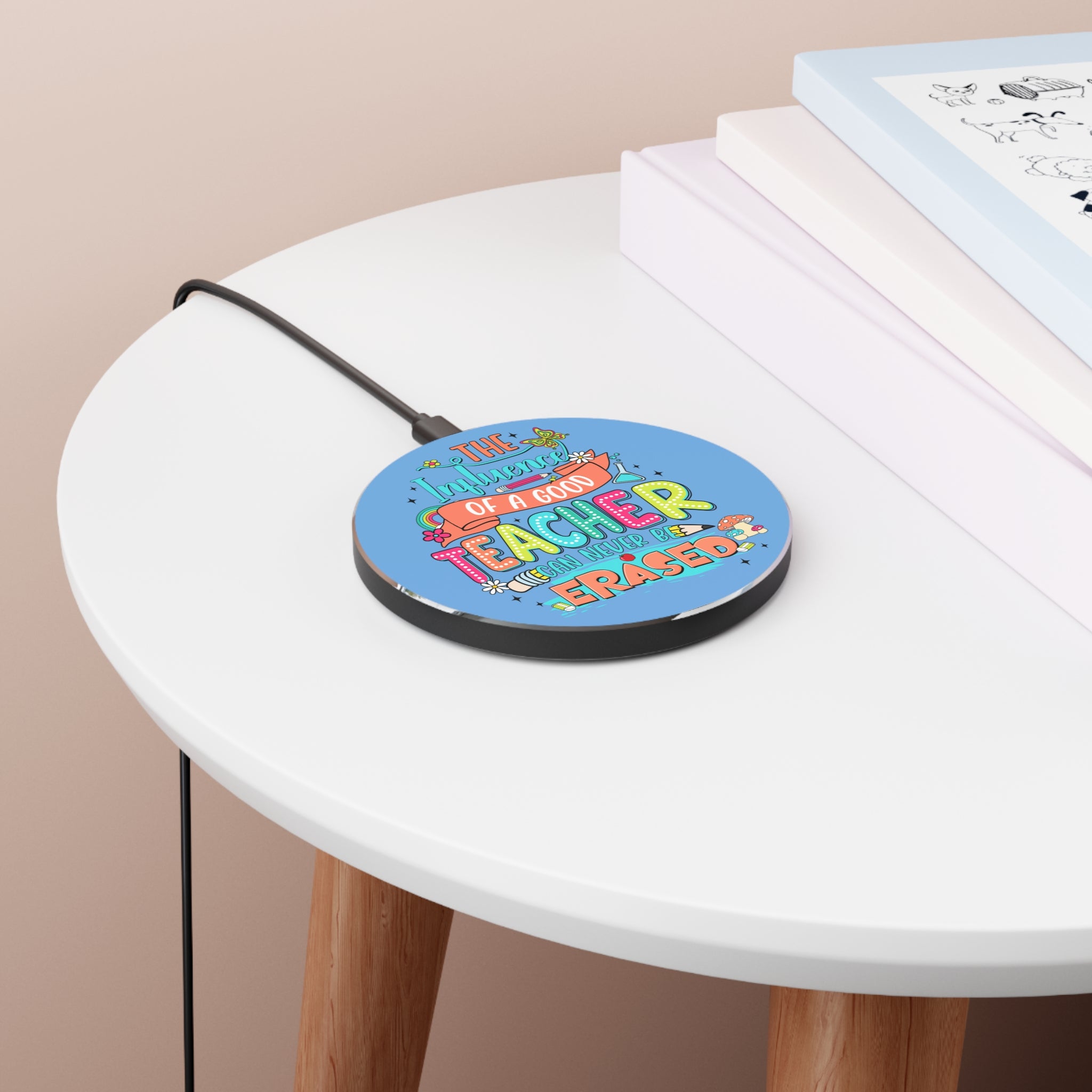 Wireless Charger iPhone  charger Android charger for Teacher