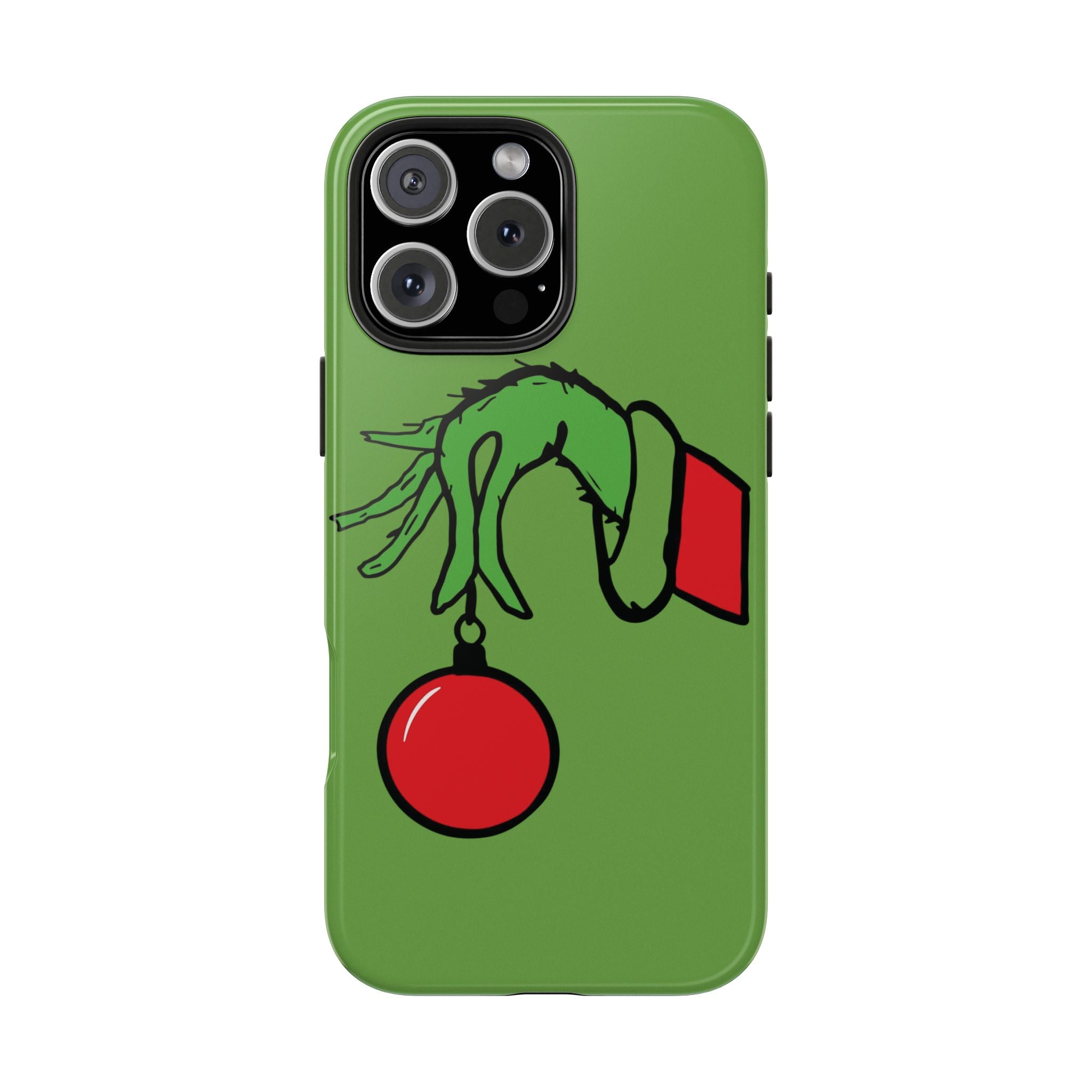 Grinch iPhone Case models 16 and 15, iPhone 16 case, iPhone 15 case