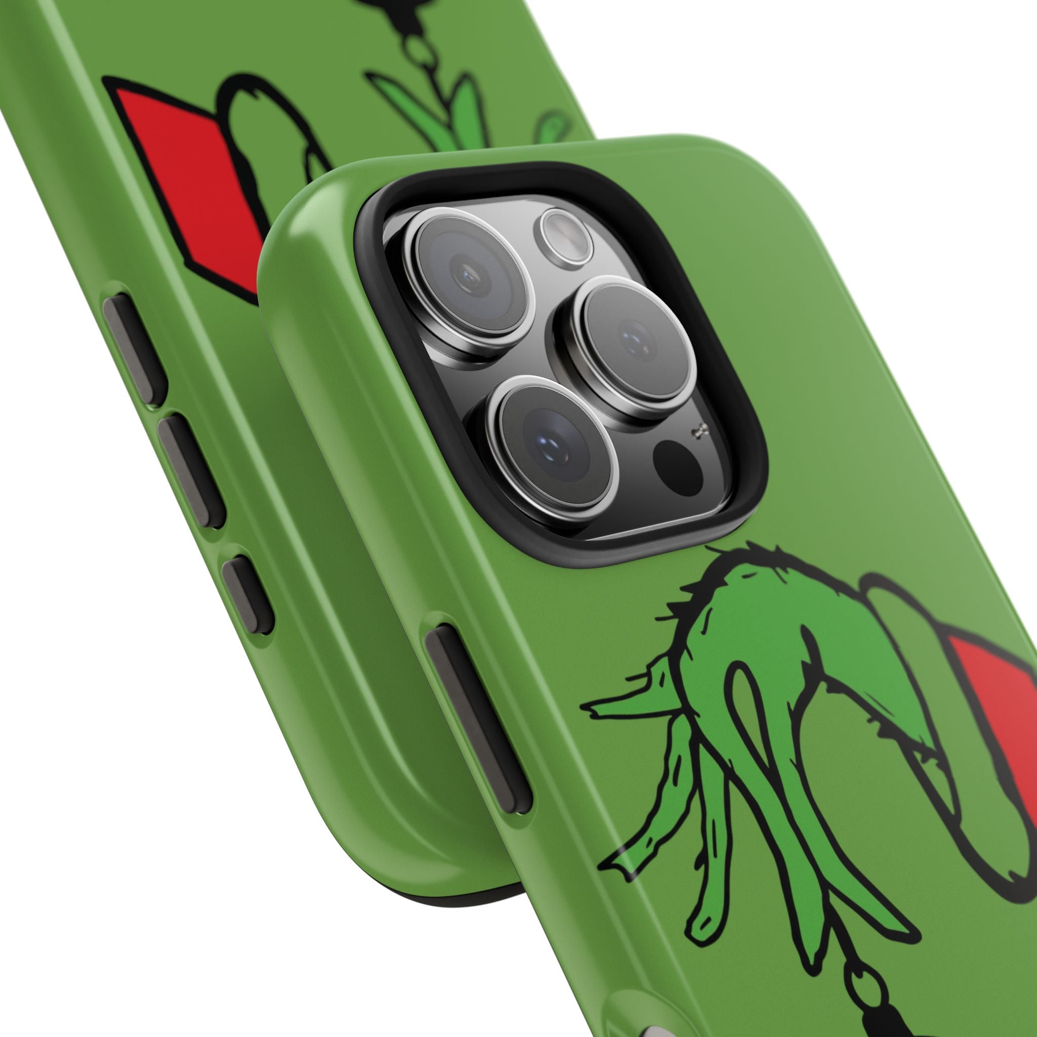 Grinch iPhone Case models 16 and 15, iPhone 16 case, iPhone 15 case