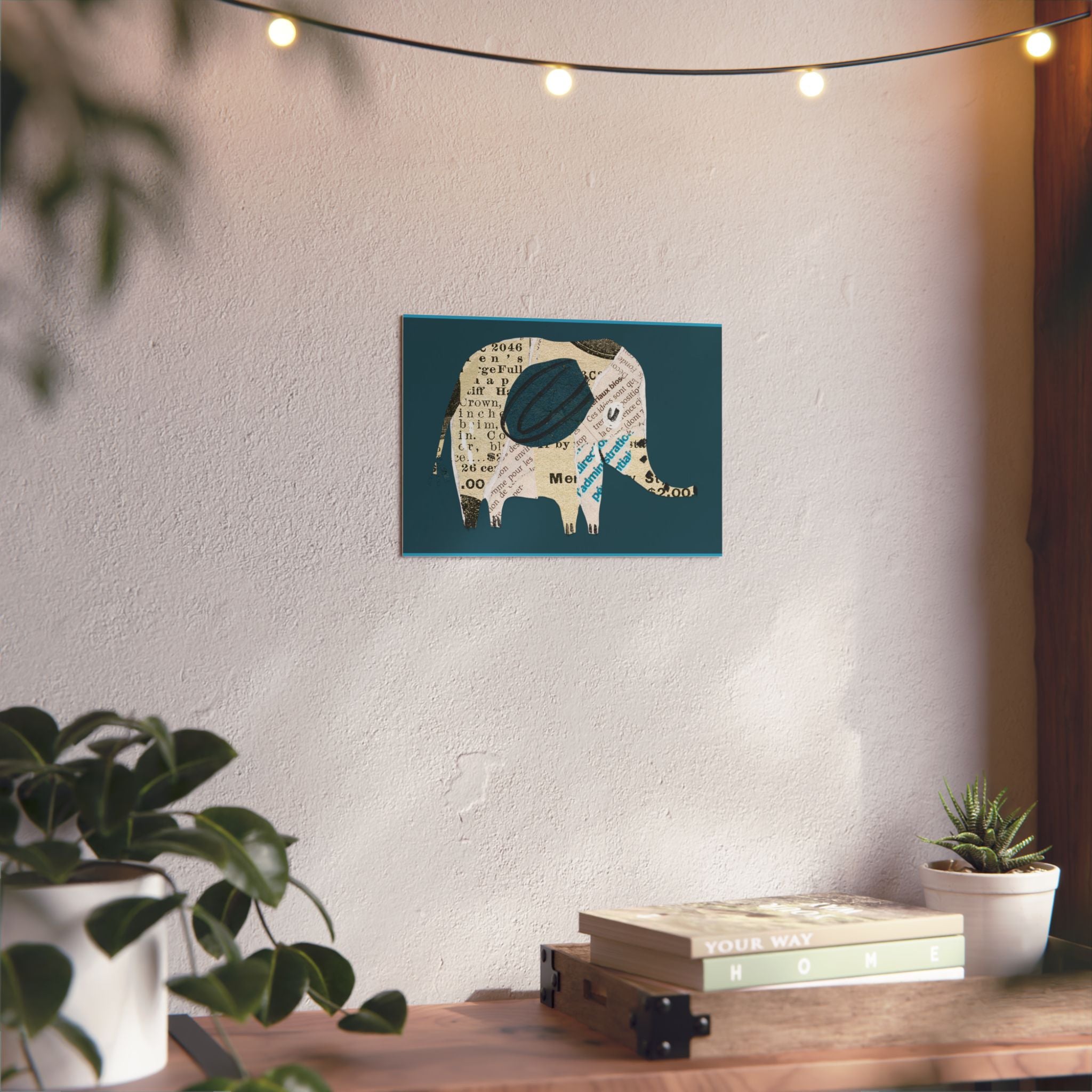 Elephant Wall Art | Elephant Wall Decor | Blue Star Merch