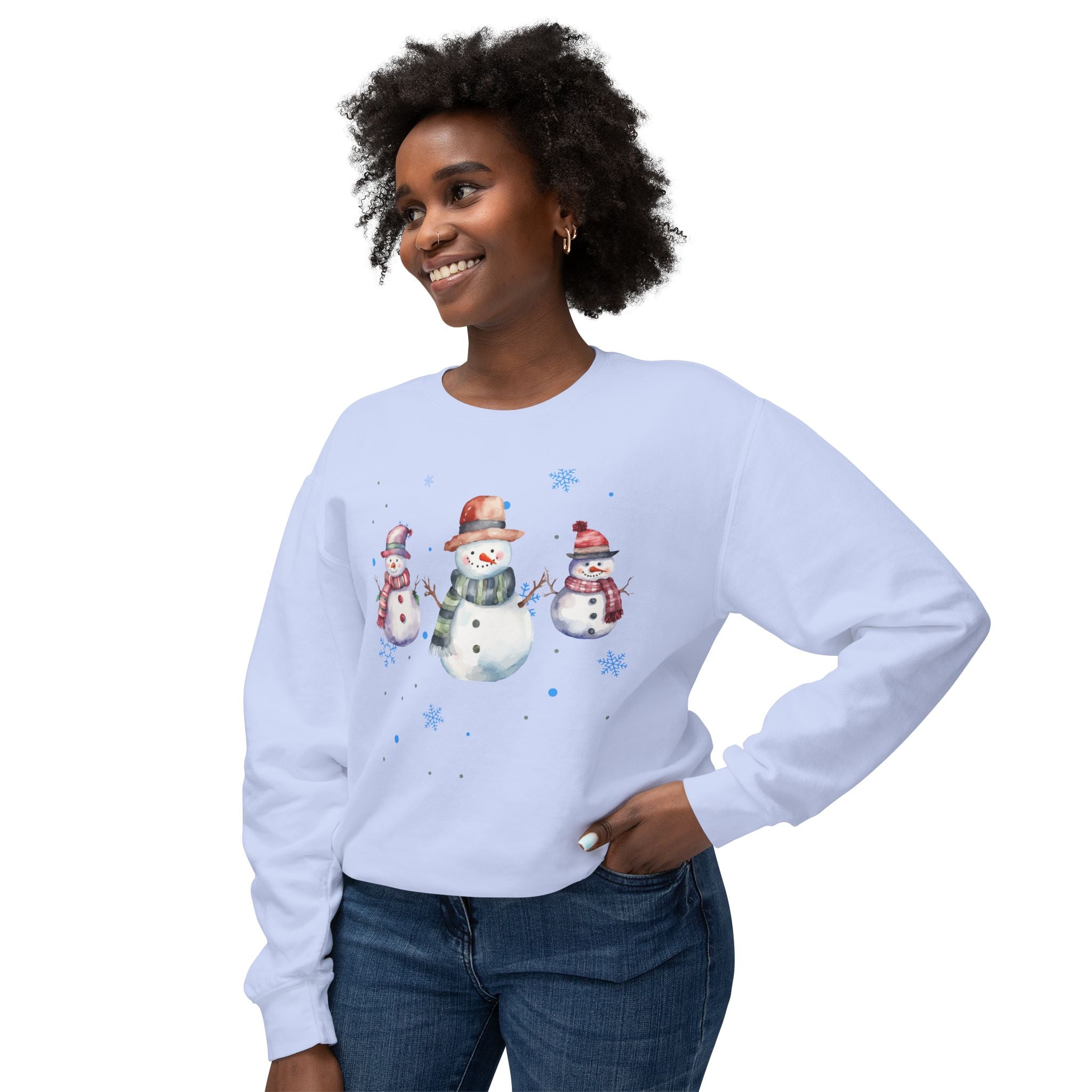 Women's Christmas Sweatshirt | Christmas Sweatshirt | Blue Star Merch