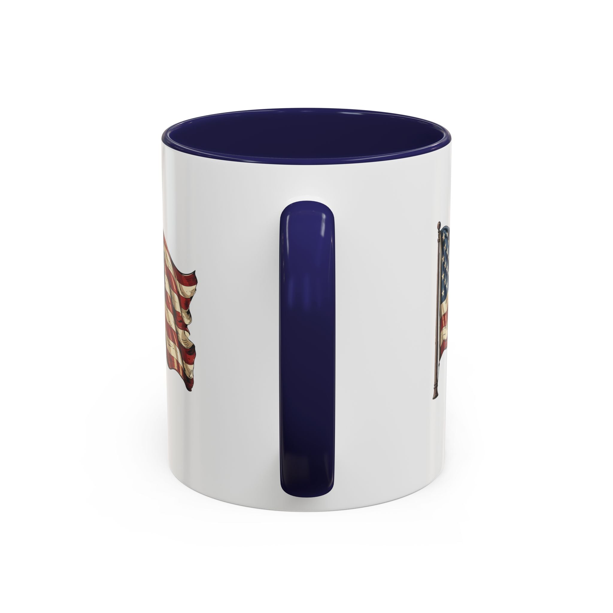 American Flag  Accent Coffee Mug (11, 15oz)