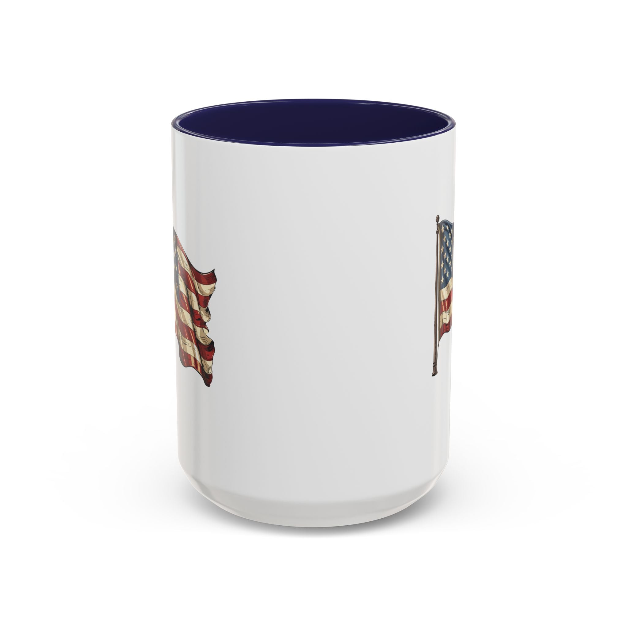 American Flag  Accent Coffee Mug (11, 15oz)