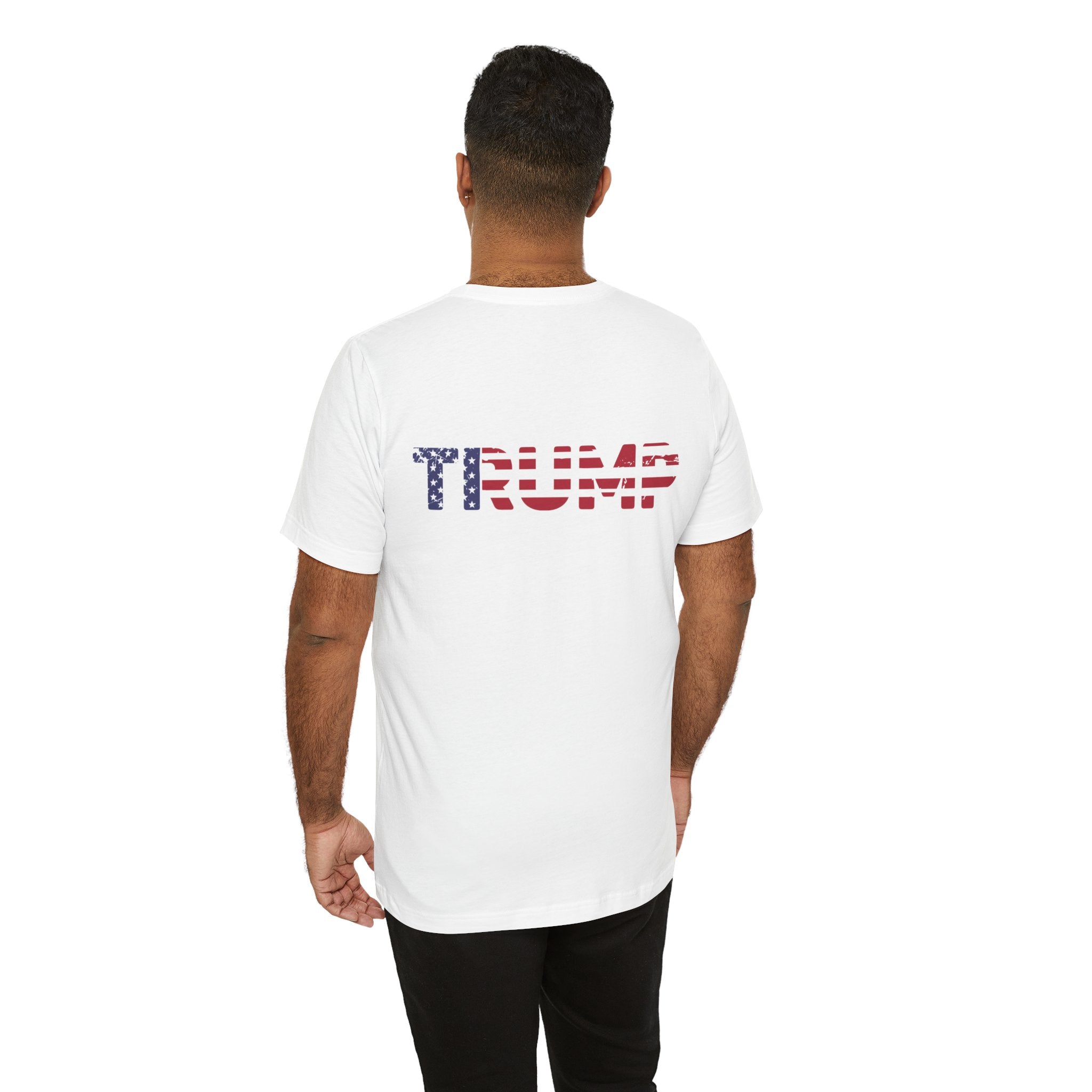 Trump 2024 Unisex Jersey Short Sleeve Cotton Tee, Drill Baby Drill