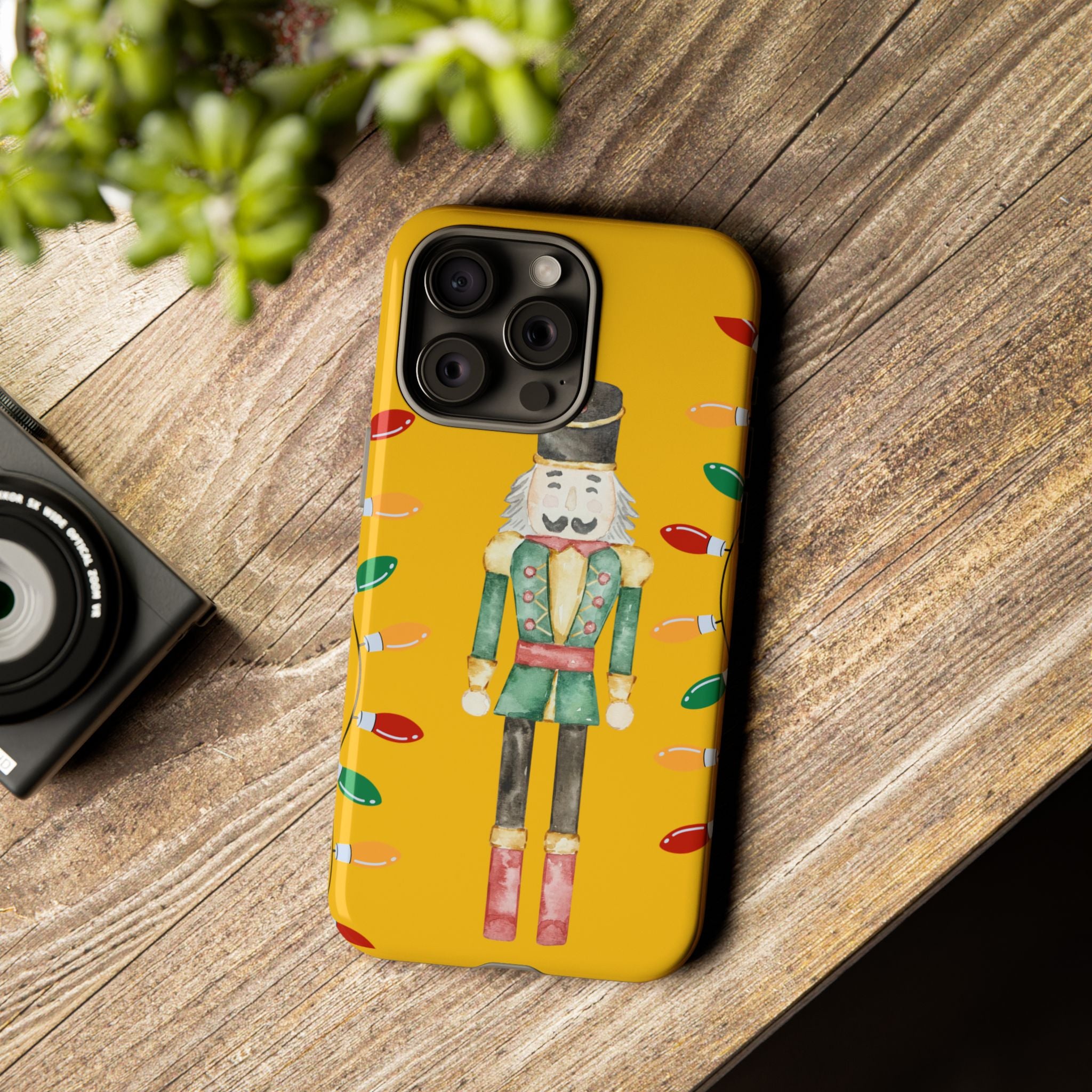 Tough Case iPhone durable Samsung phone case Google phone case for Holiday Nutcracker phone case