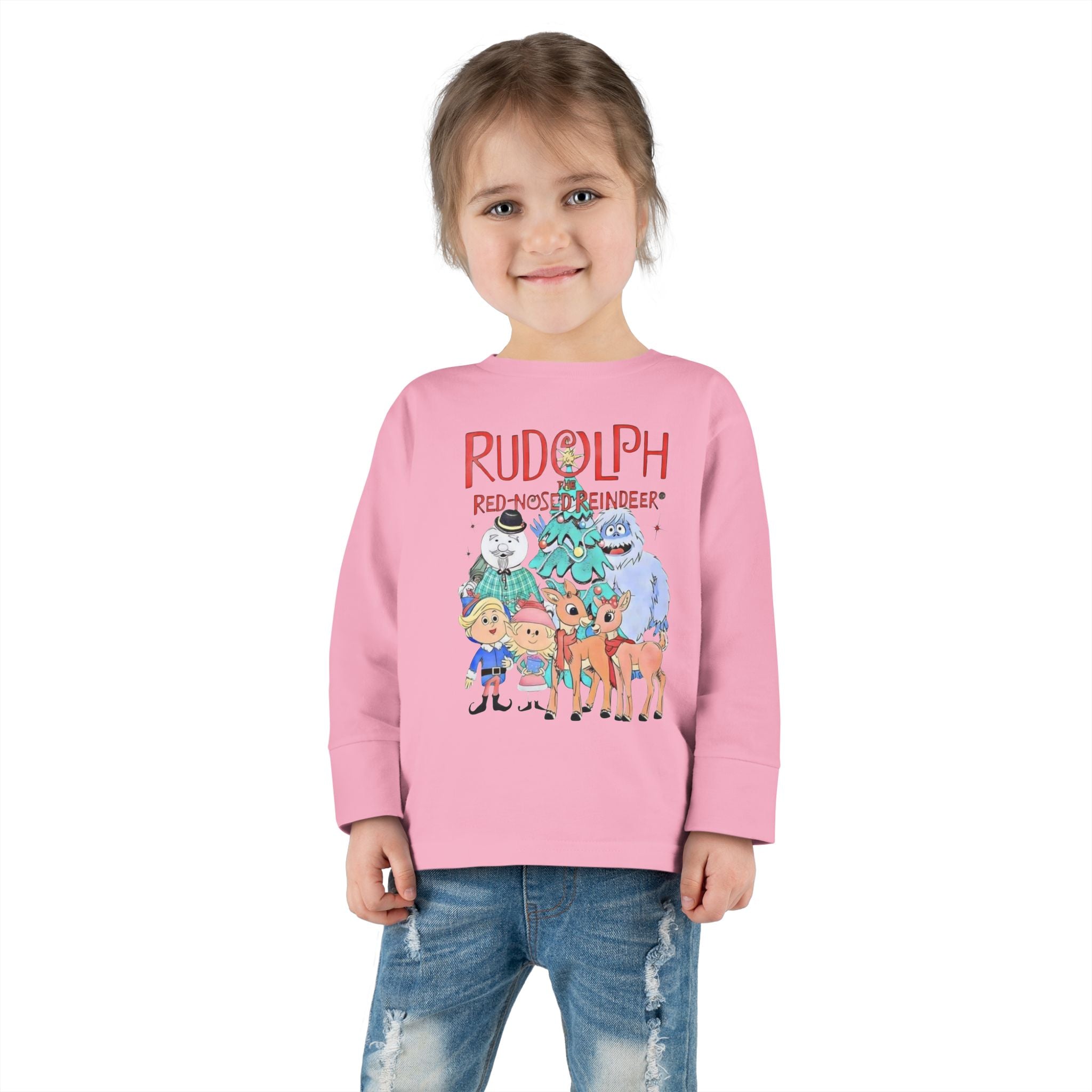 Toddler Long Sleeve Tee, 80's Cartoon tee shirt, Retro toddler tee shirt, Cotton Toddler Tee shirt, Toddler long sleeve tee, Festive Toddler tee shirt