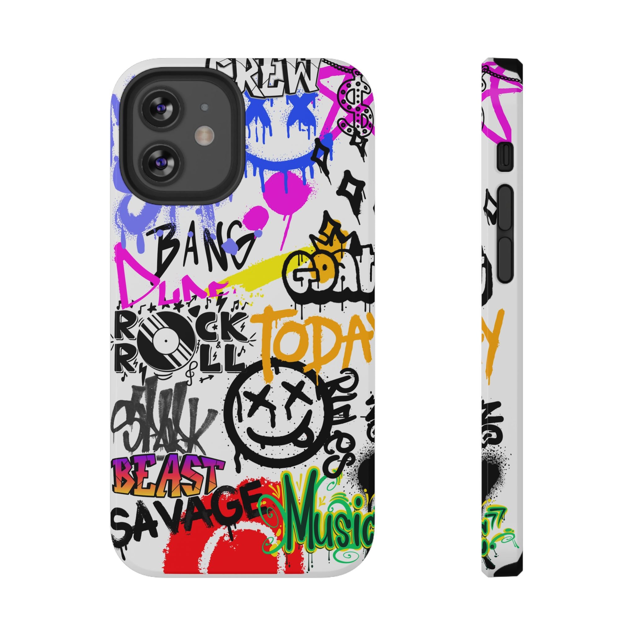 Graffiti Designed, Dual-Layer Protection  Case for iPhones and Samsung - Blue Star Merch 