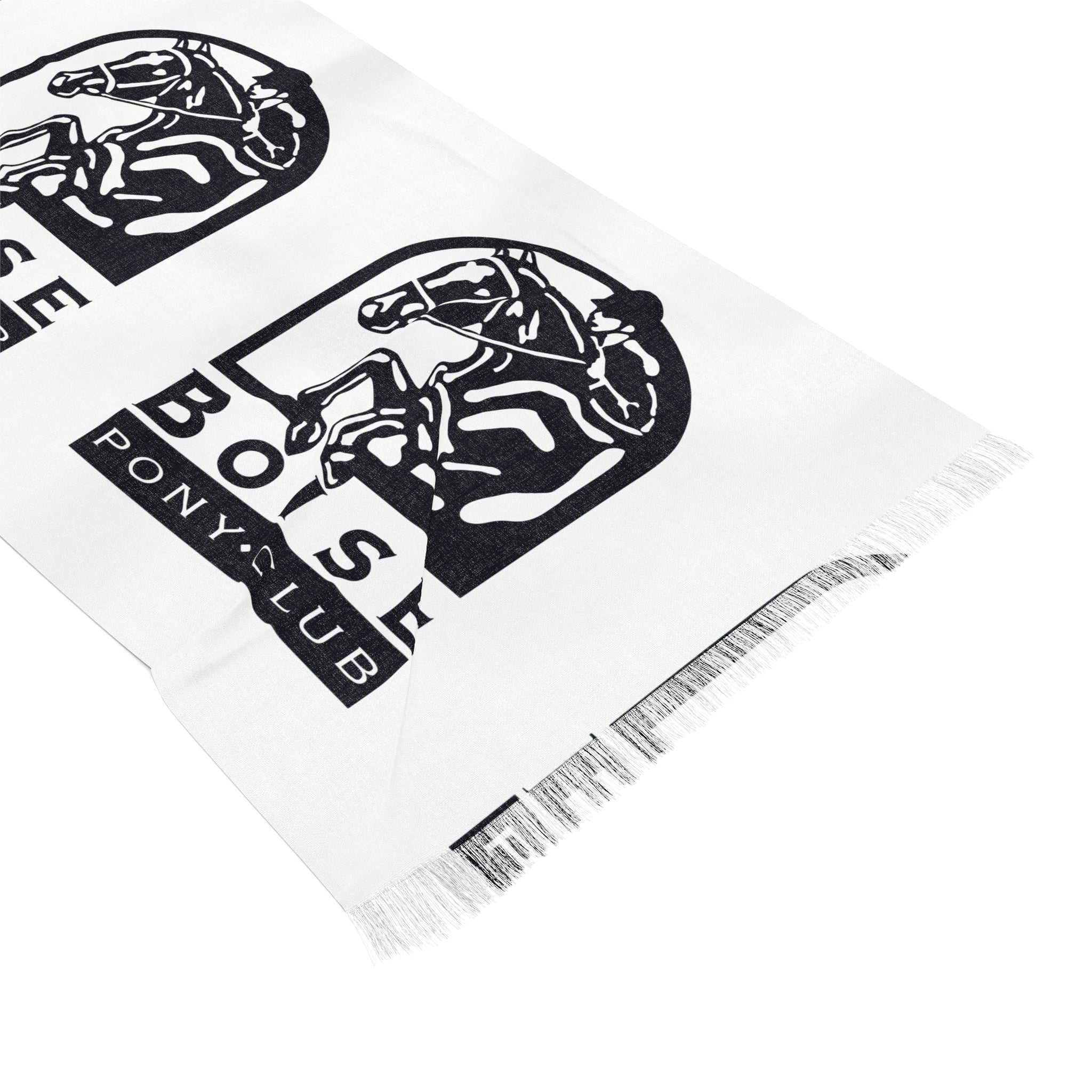 Light Scarf with Boise pony club logo