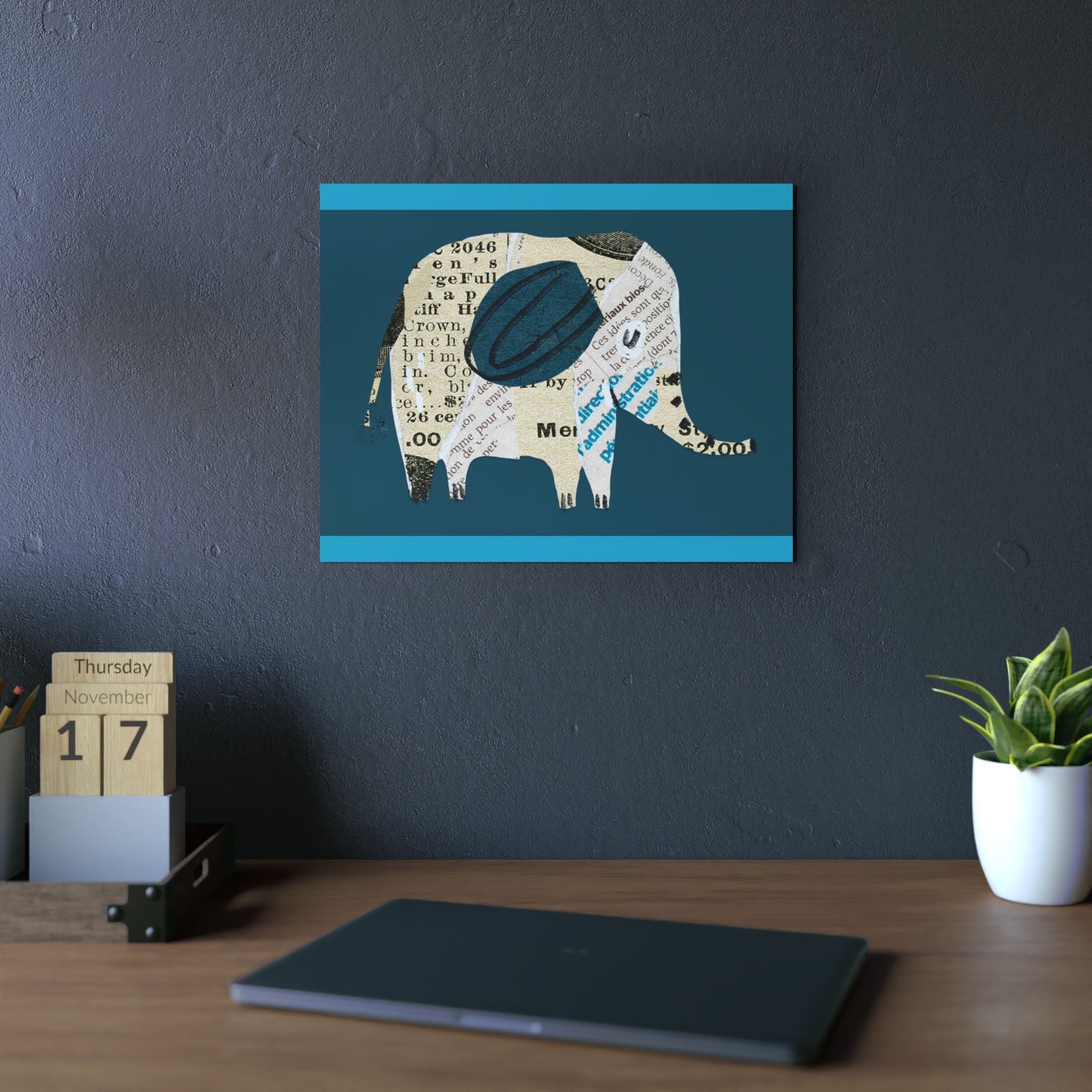 Elephant Wall Art | Elephant Wall Decor | Blue Star Merch